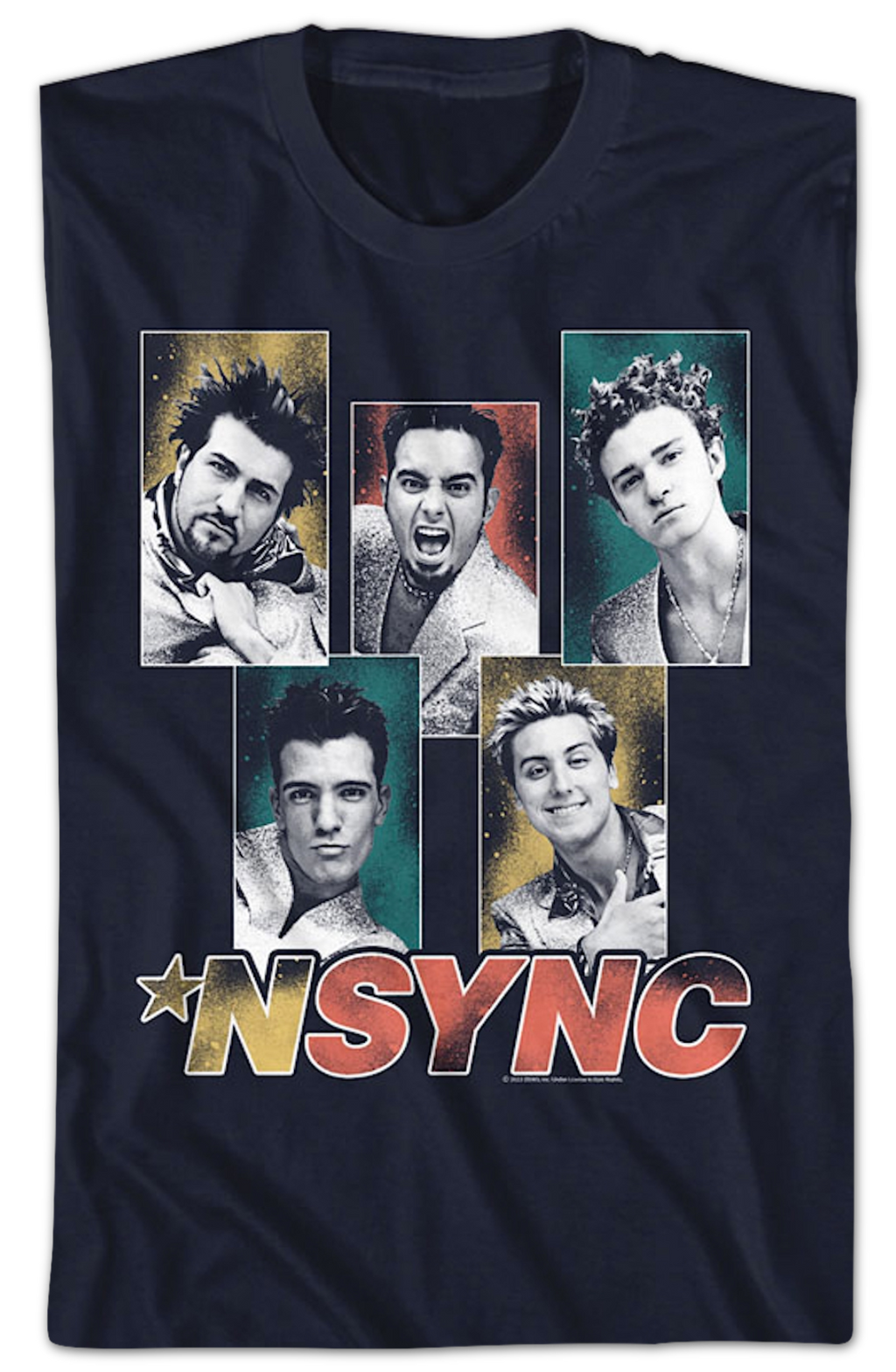 Band Member Boxes NSYNC T-Shirt product image 2