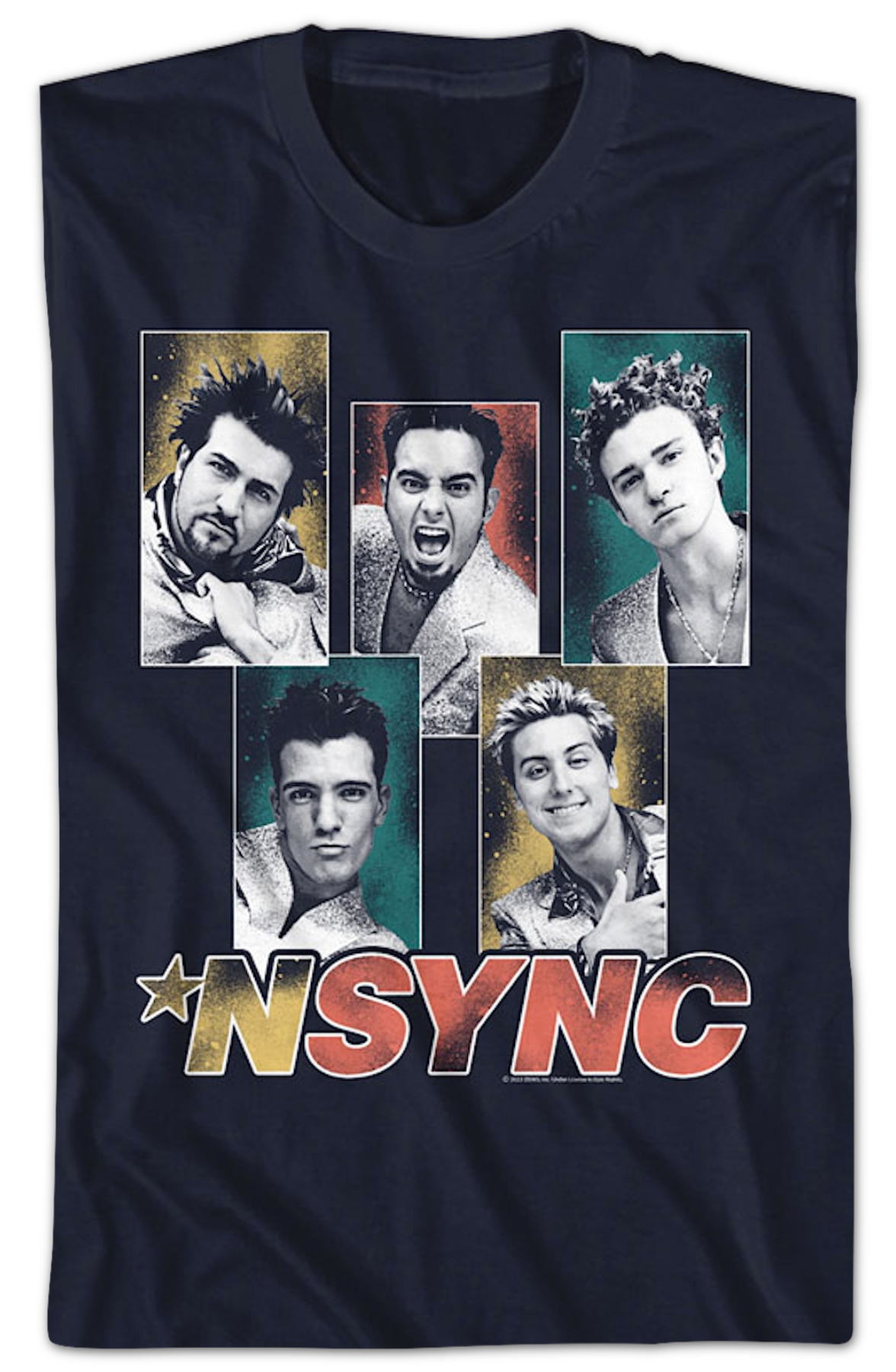 Band Member Boxes NSYNC T-Shirt product image 2