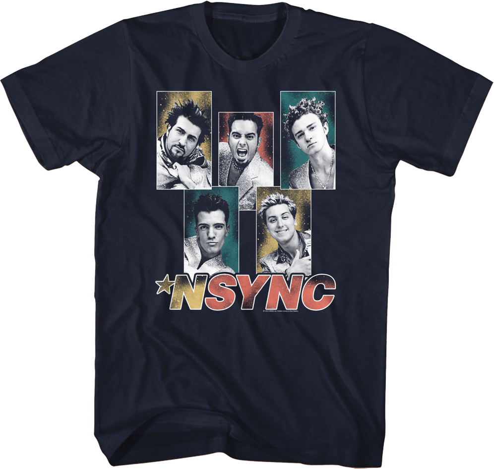 Band Member Boxes NSYNC T-Shirt product image 1