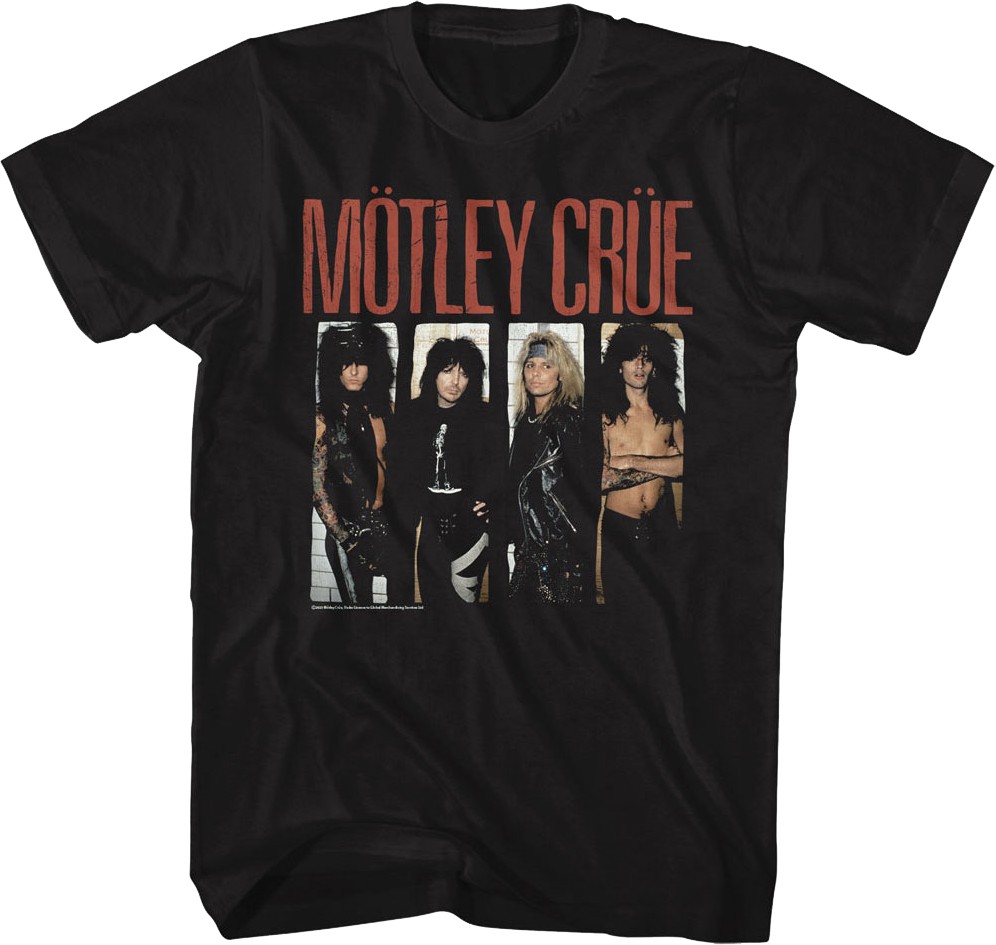 Band Panels Motley Crue T-Shirt product image 1