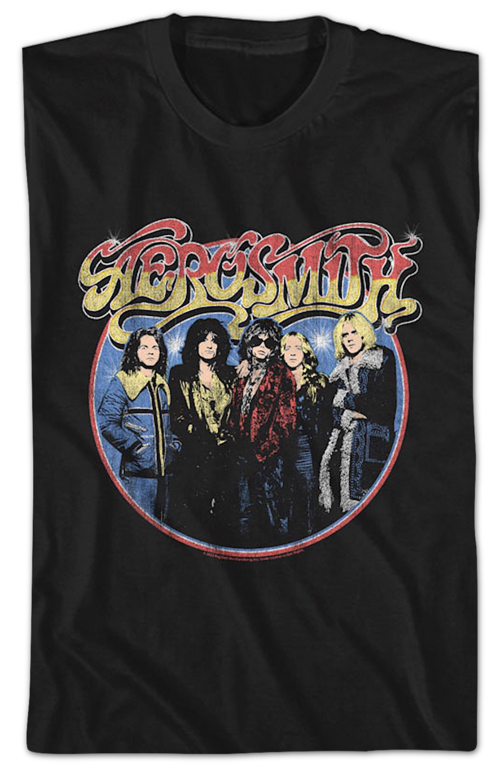Band Photo Circle Aerosmith T-Shirt product image 2