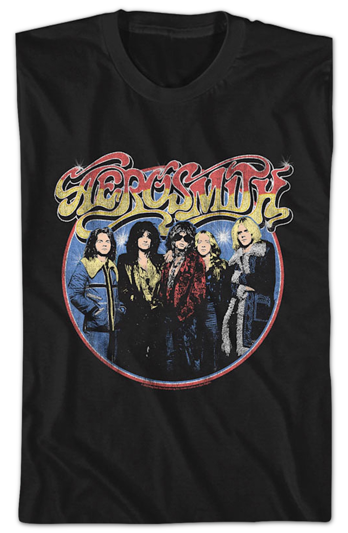 Band Photo Circle Aerosmith T-Shirt product image 2