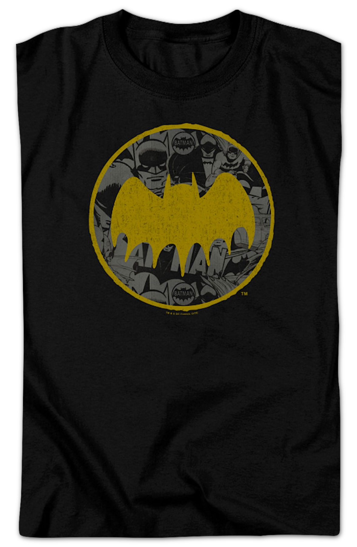 Batman Comic Book Symbol DC Comics T-Shirt product image 2