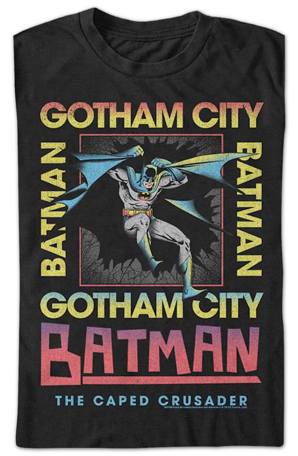 Batman Gotham City's Caped Crusader DC Comics T-Shirt product image 2