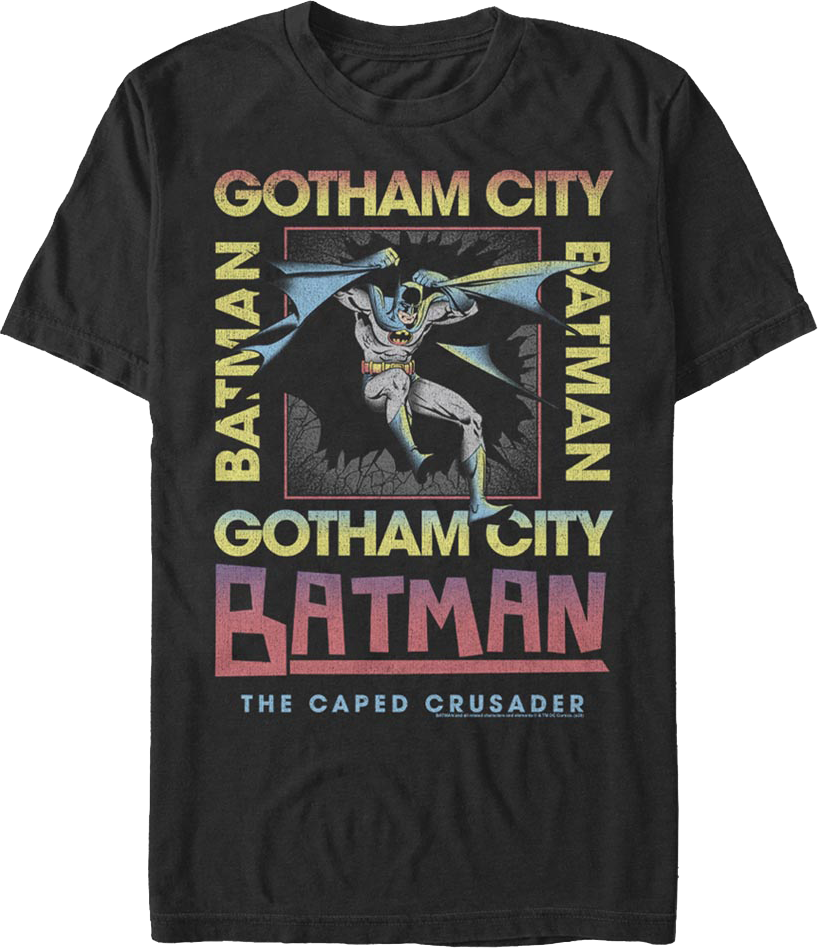 Batman Gotham City's Caped Crusader DC Comics T-Shirt product image 1