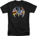 Batman Logo Collage DC Comics T-Shirt product image 1