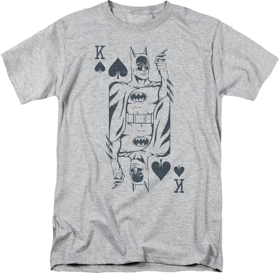 Batman Playing Card DC Comics T-Shirt product image 1