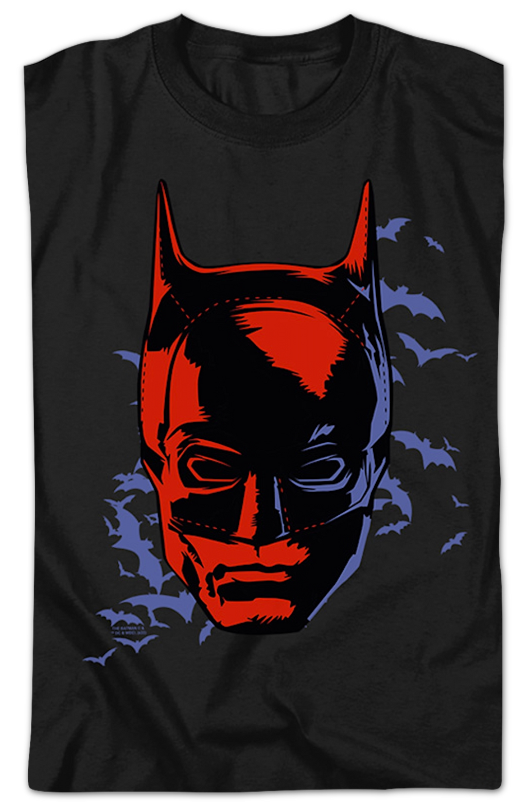 Batman Shadowed Mask DC Comics T-Shirt product image 2