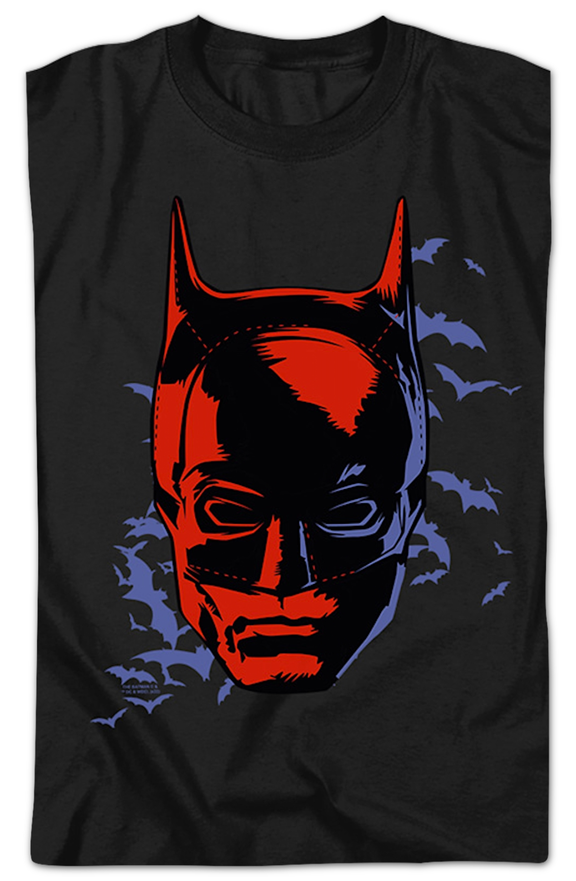 Batman Shadowed Mask DC Comics T-Shirt product image 2
