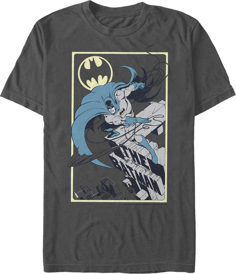 Batman Rooftop Batarang DC Comics T-Shirt product image 1