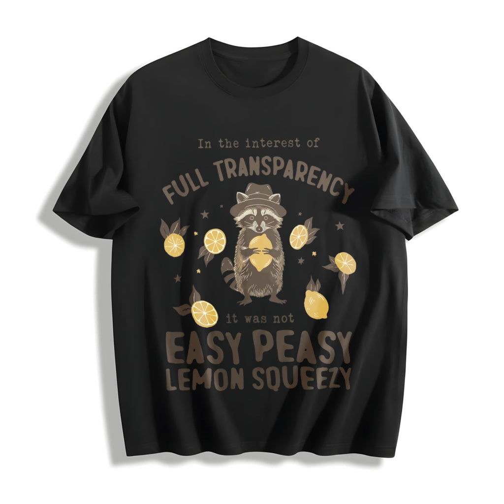 Easy Peasy Lemon Squeezy Cotton T-Shirt product image 1