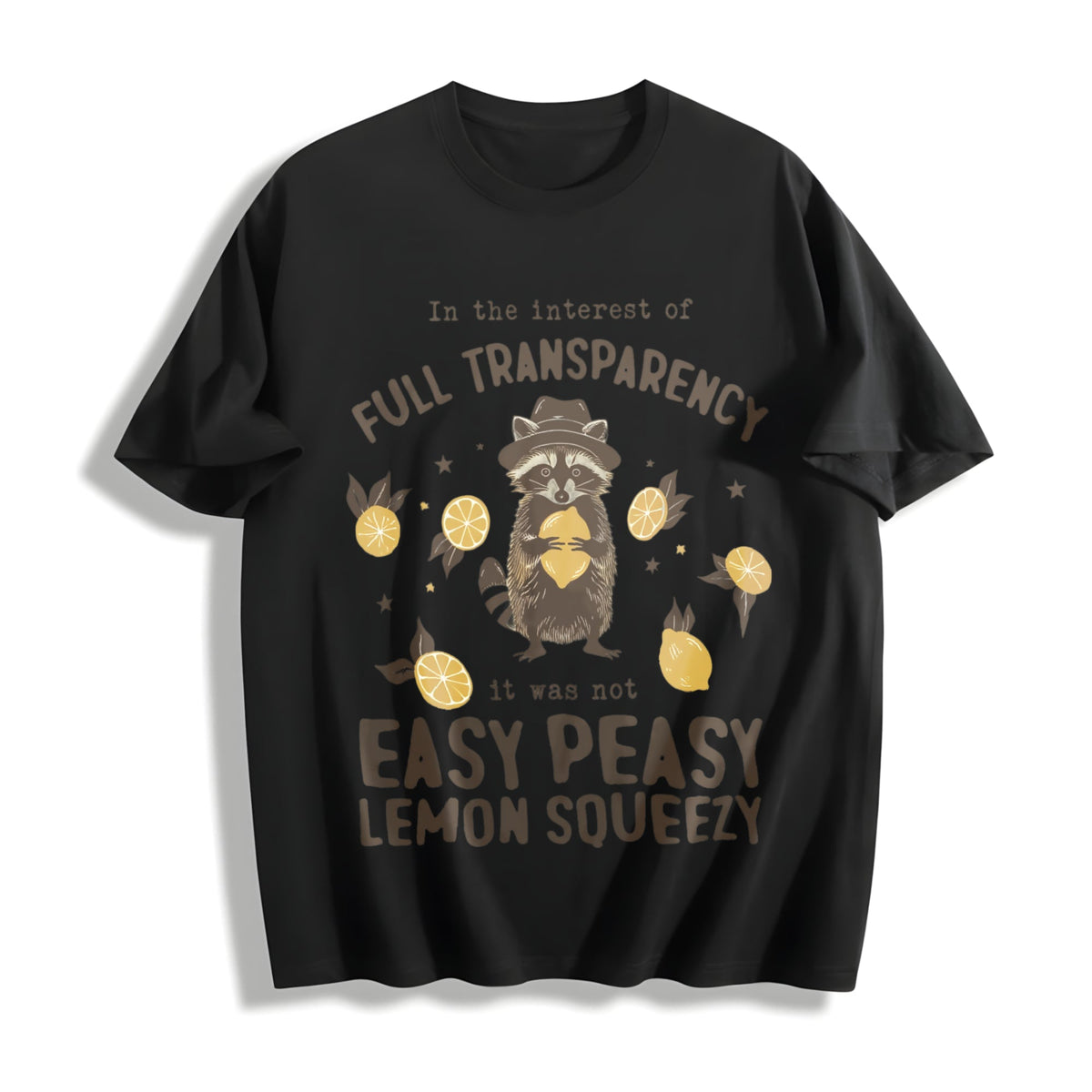 Easy Peasy Lemon Squeezy Cotton T-Shirt product image 1