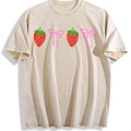 Strawberry Bow Vintage Washed T-Shirt product image 1