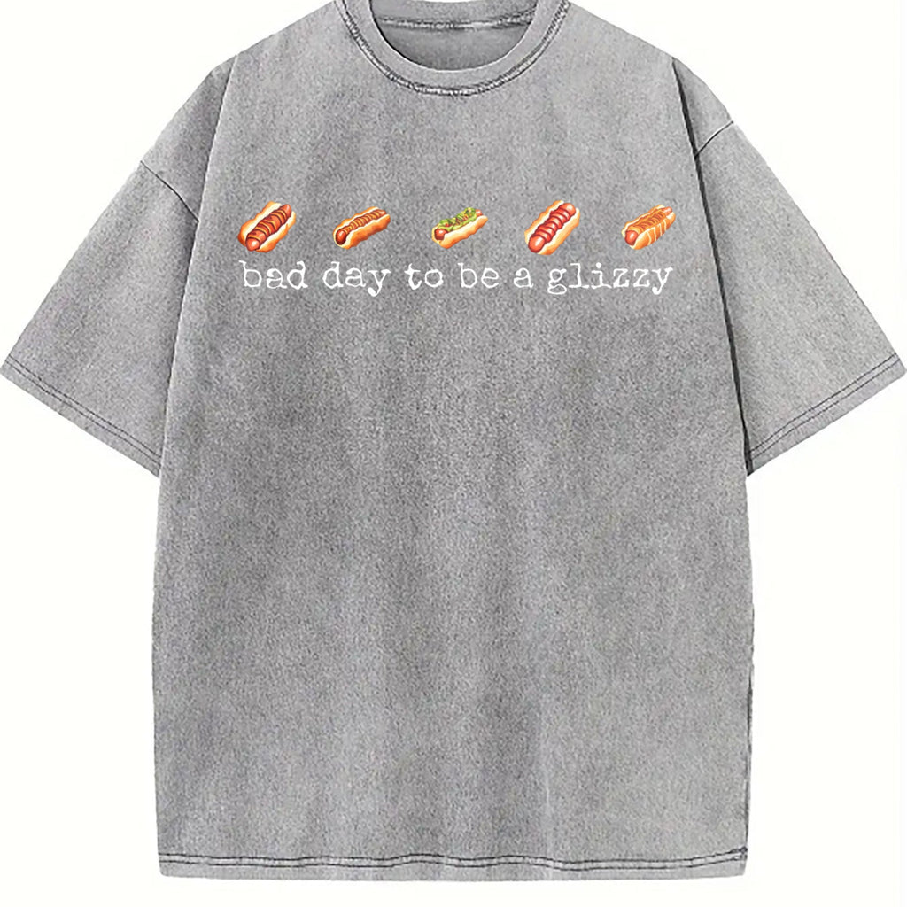 Hot Dog Vintage Washed T-Shirt product image 4