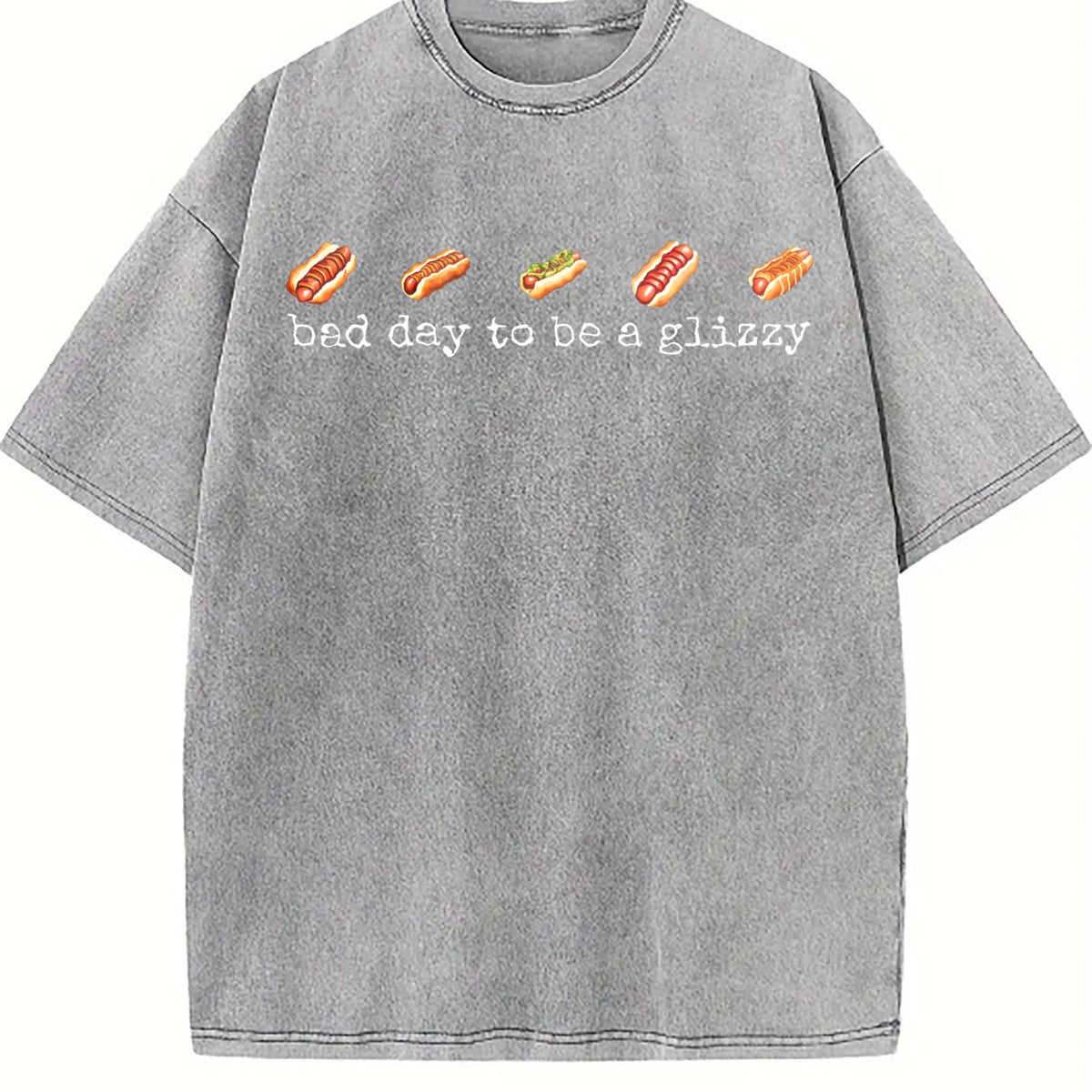 Hot Dog Vintage Washed T-Shirt product image 4