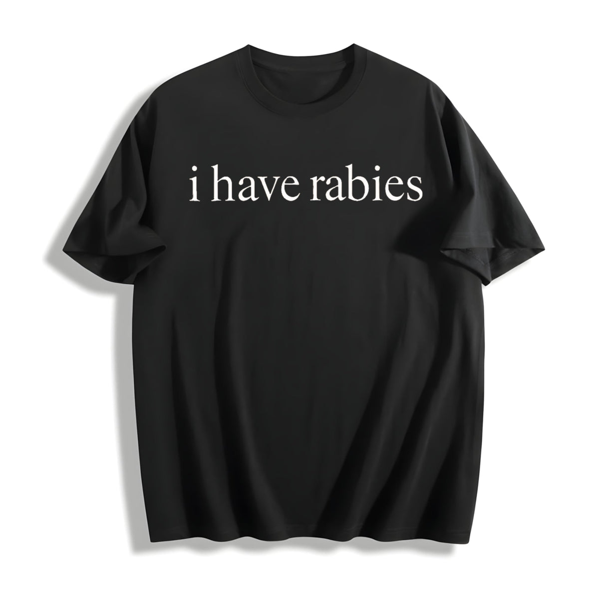 I Have Rabies Cotton T-Shirt product image 1