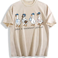 Baseball Goose Game Day Vintage Washed T-Shirt product image 1