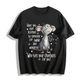 Funny Mouse Quote Cotton T-Shirt product image 1