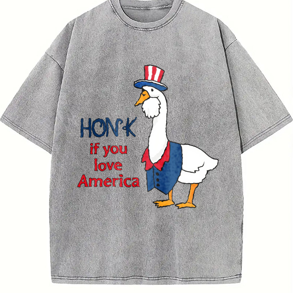 Silly Goose America Vintage Washed T-Shirt product image 5
