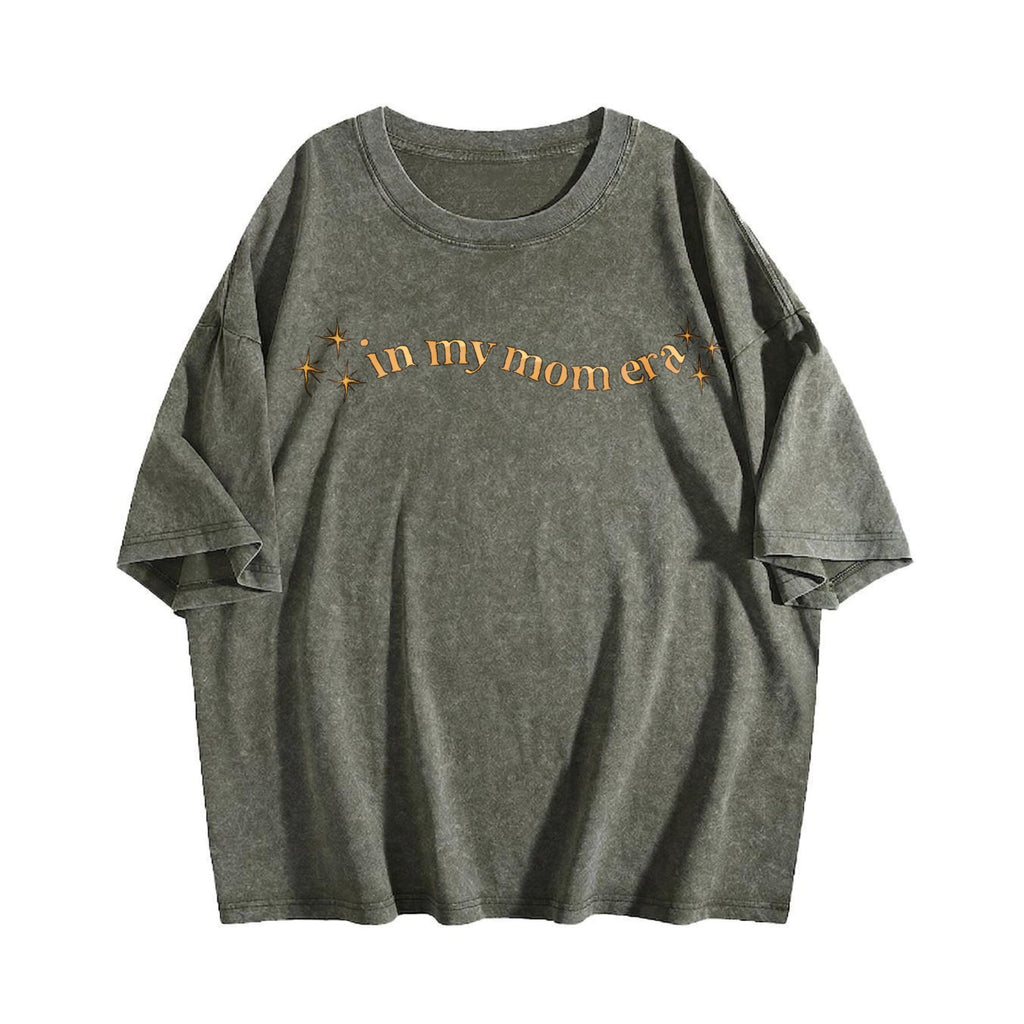 In My Mom Era Vintage Washed T-Shirt product image 4