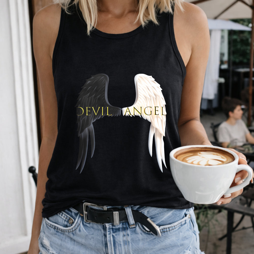 Devil Angel Women's Tank Top