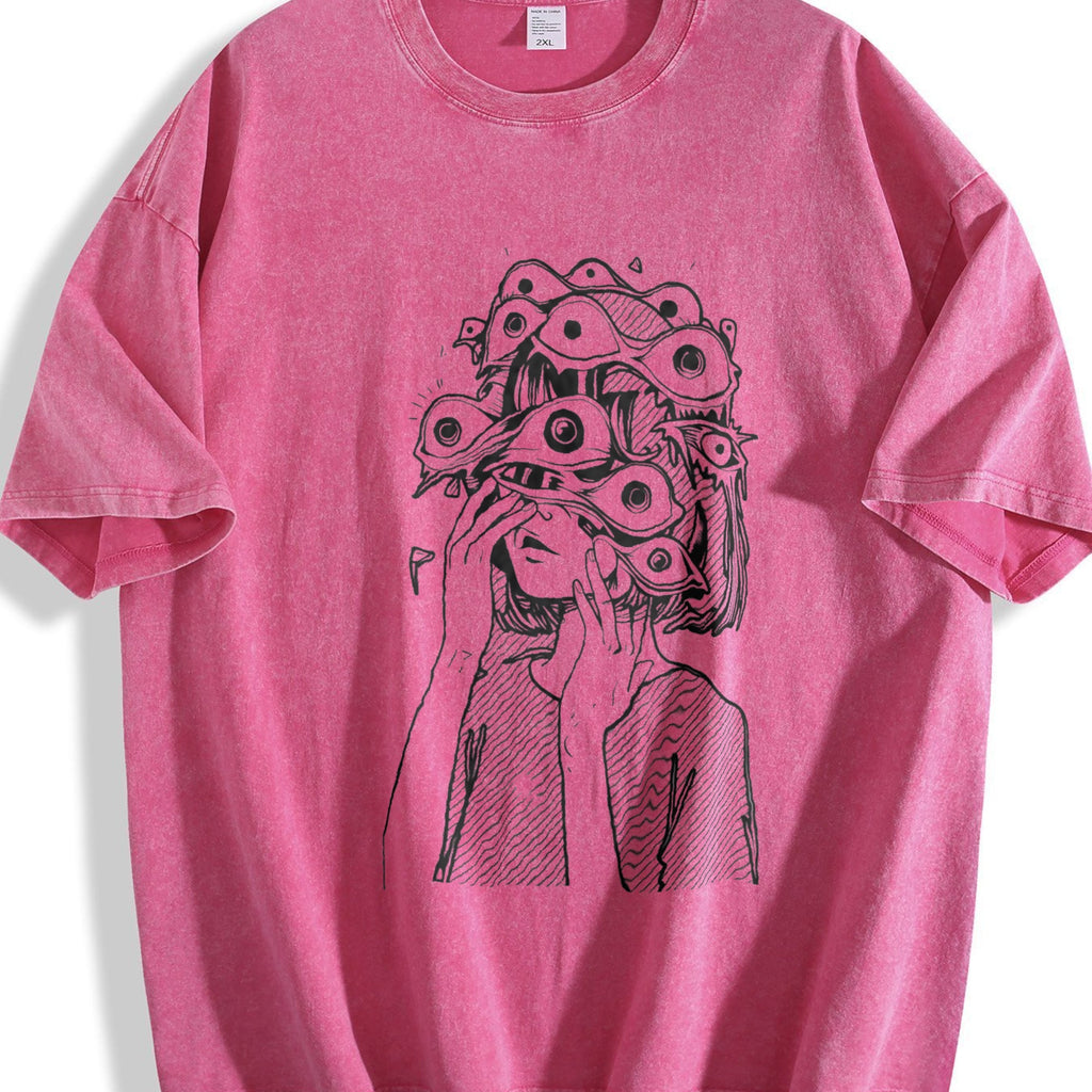 Short-sleeved American Vintage Washed T-Shirt product image 5