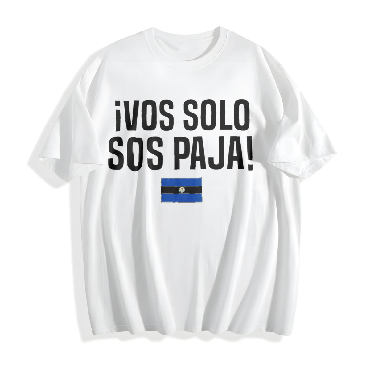 Vos Solo Sos Paja Salvadoran Slang El Salvador Flag Cotton product image 2