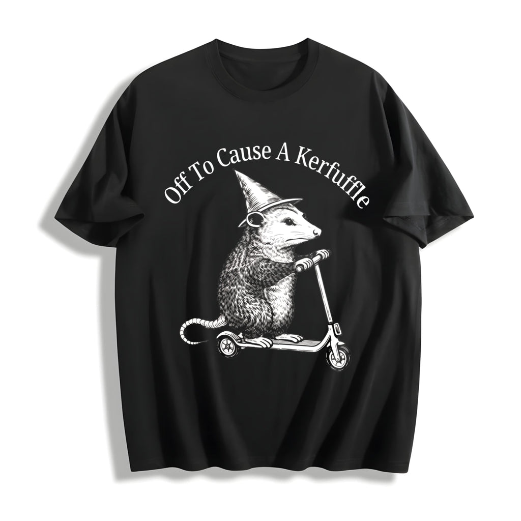 Off To Cause A Kerfuffle Cotton T-Shirt product image 1