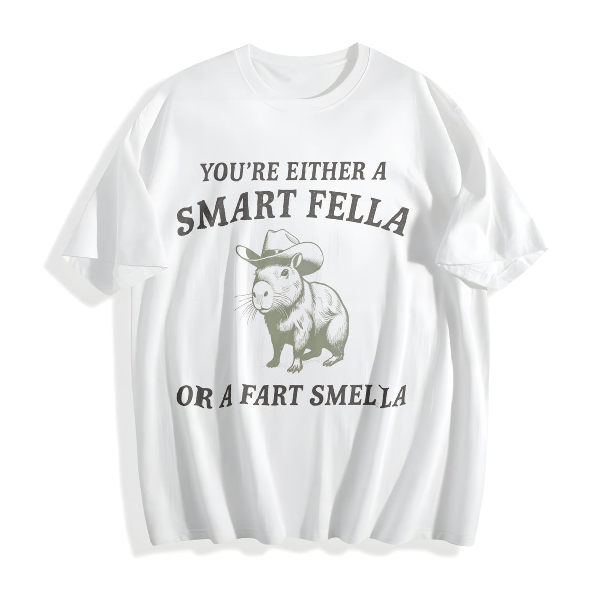 Are You A Smart Fella Cotton T-Shirt product image 2