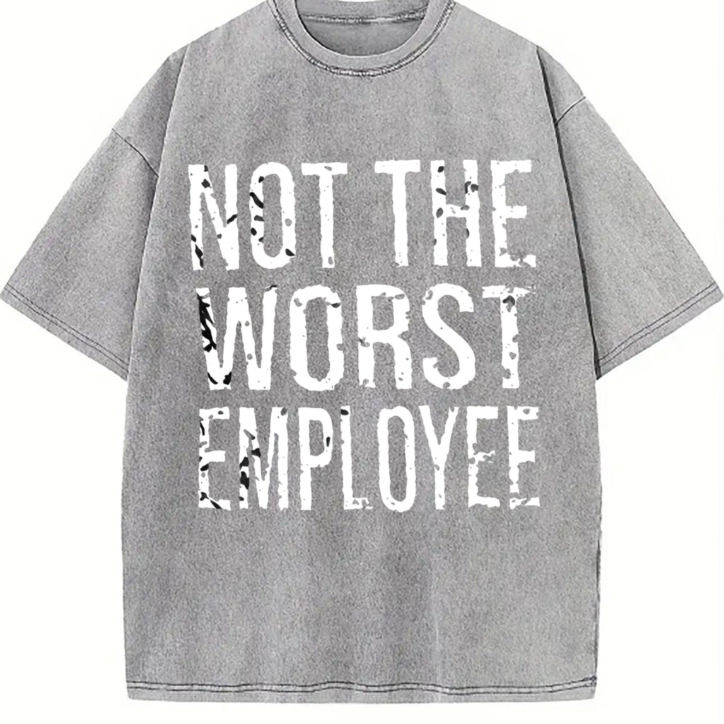 Not the Worst Employee Vintage Washed T-Shirt product image 4