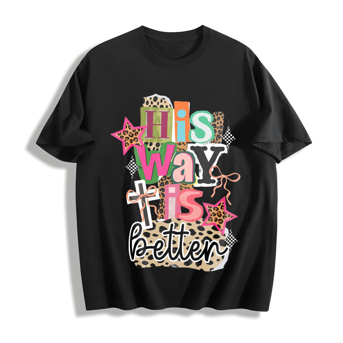 His Way Is Better Cotton T-Shirt product image 1