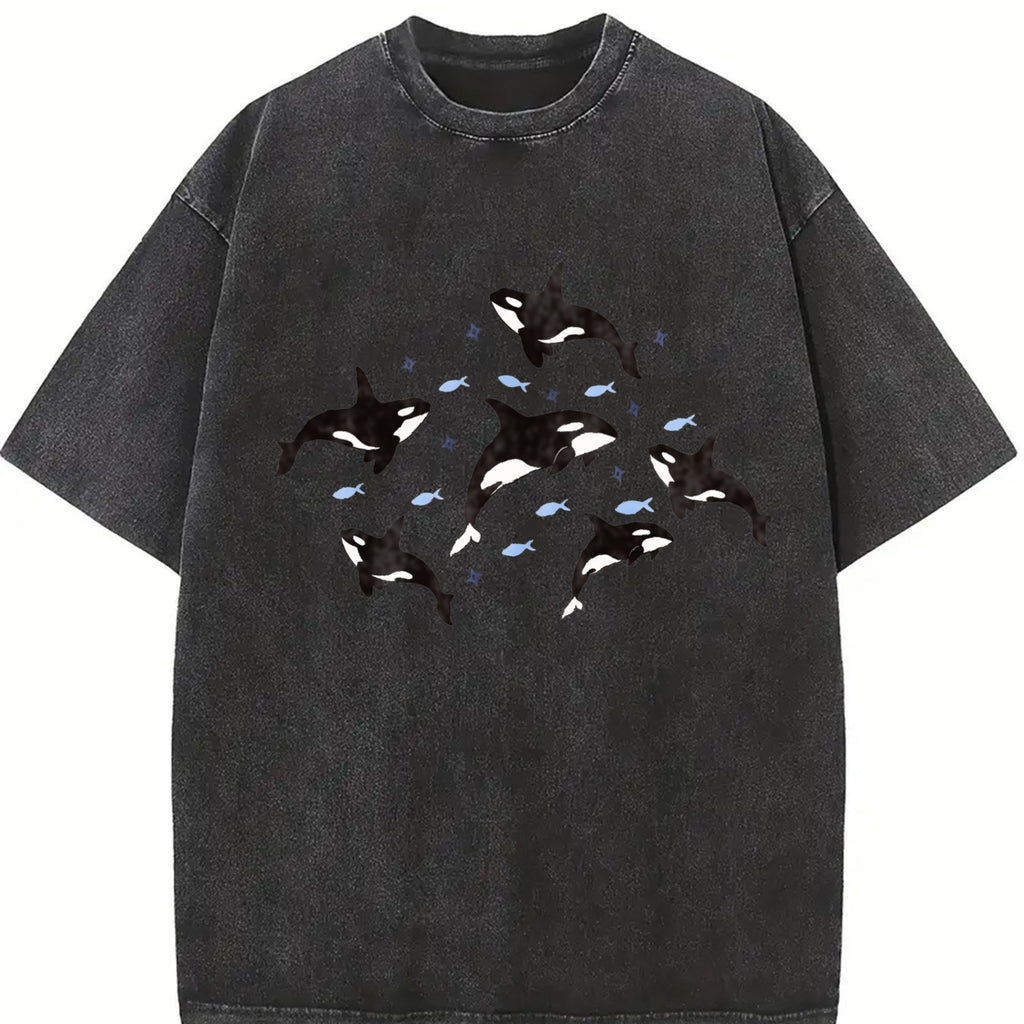Orca 90s Vintage Washed T-Shirt product image 2