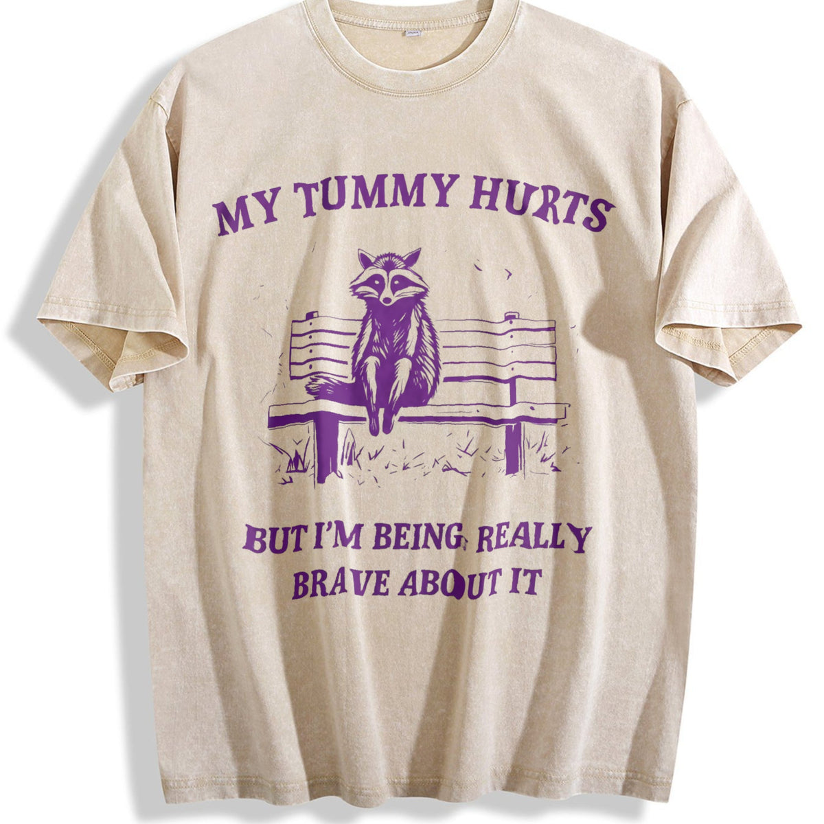 My Tummy Hurts Vintage Washed T-Shirt product image 1