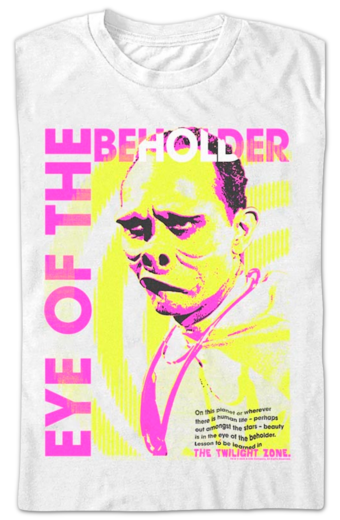 Beauty Is In The Eye Of Beholder Twilight Zone T-Shirt product image 2