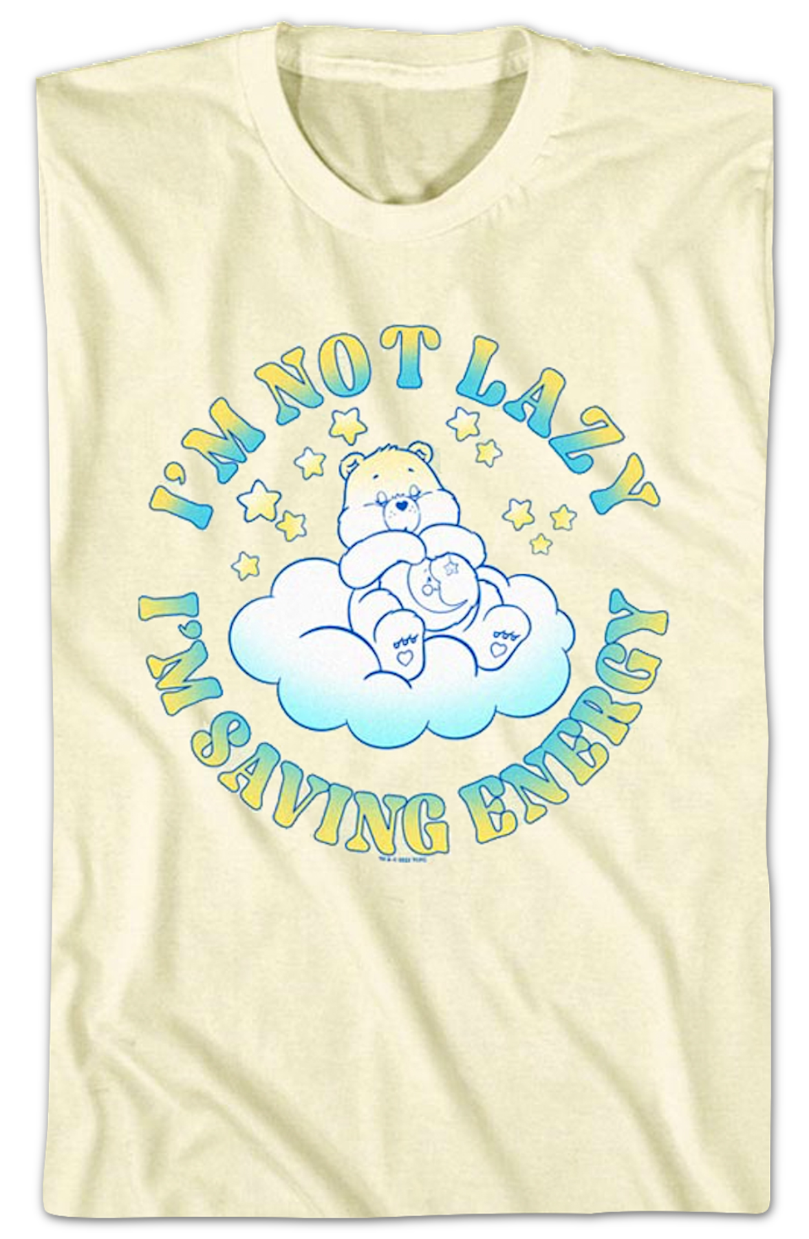 Bedtime Bear I'm Not Lazy Care Bears T-Shirt product image 2