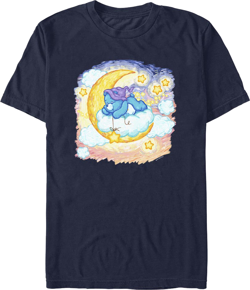 Bedtime Moon And Stars Care Bears T-Shirt product image 1