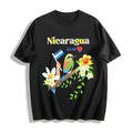 Nicaragua En Mi Corazon Patriotic Signs Cotton T-Shirt product image 1