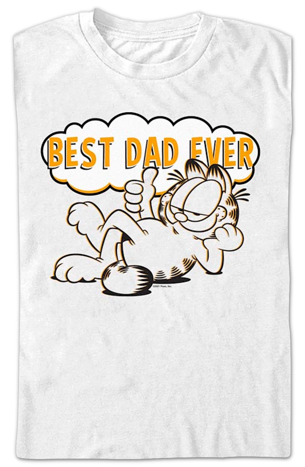 Best Dad Ever Garfield T-Shirt product image 2