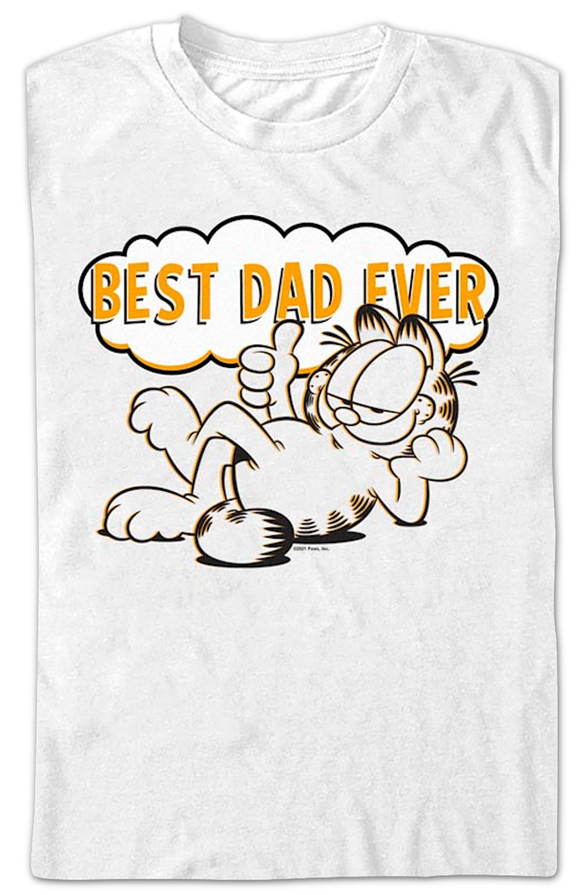 Best Dad Ever Garfield T-Shirt product image 2