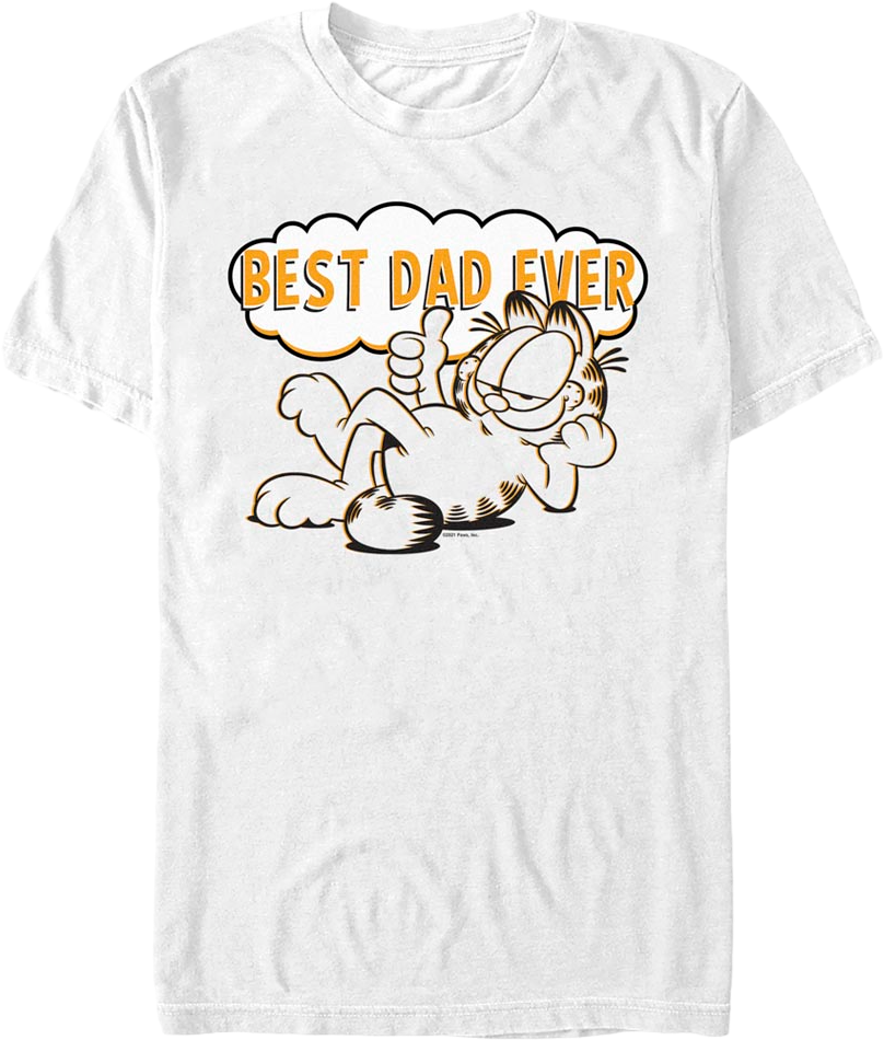 Best Dad Ever Garfield T-Shirt product image 1
