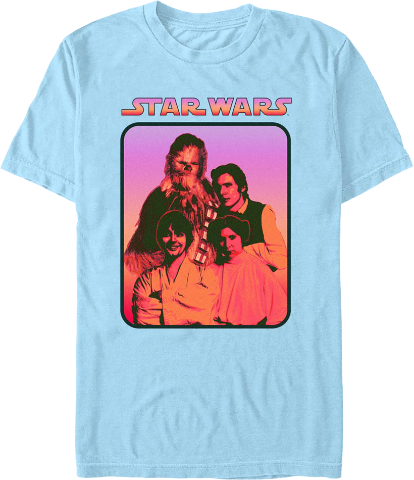 Best Friends Group Photo Star Wars T-Shirt product image 1