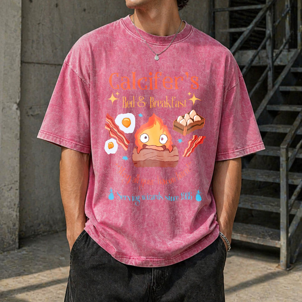 Howl's Moving Castle Inspired Calcifer's Bed Vintage Washed product image 7