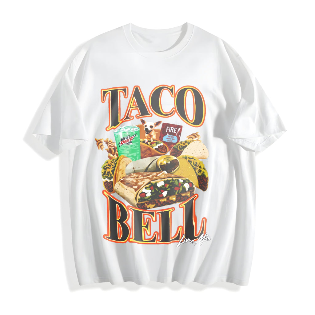 Taco Bell 90's Bootleg Cotton T-Shirt product image 2