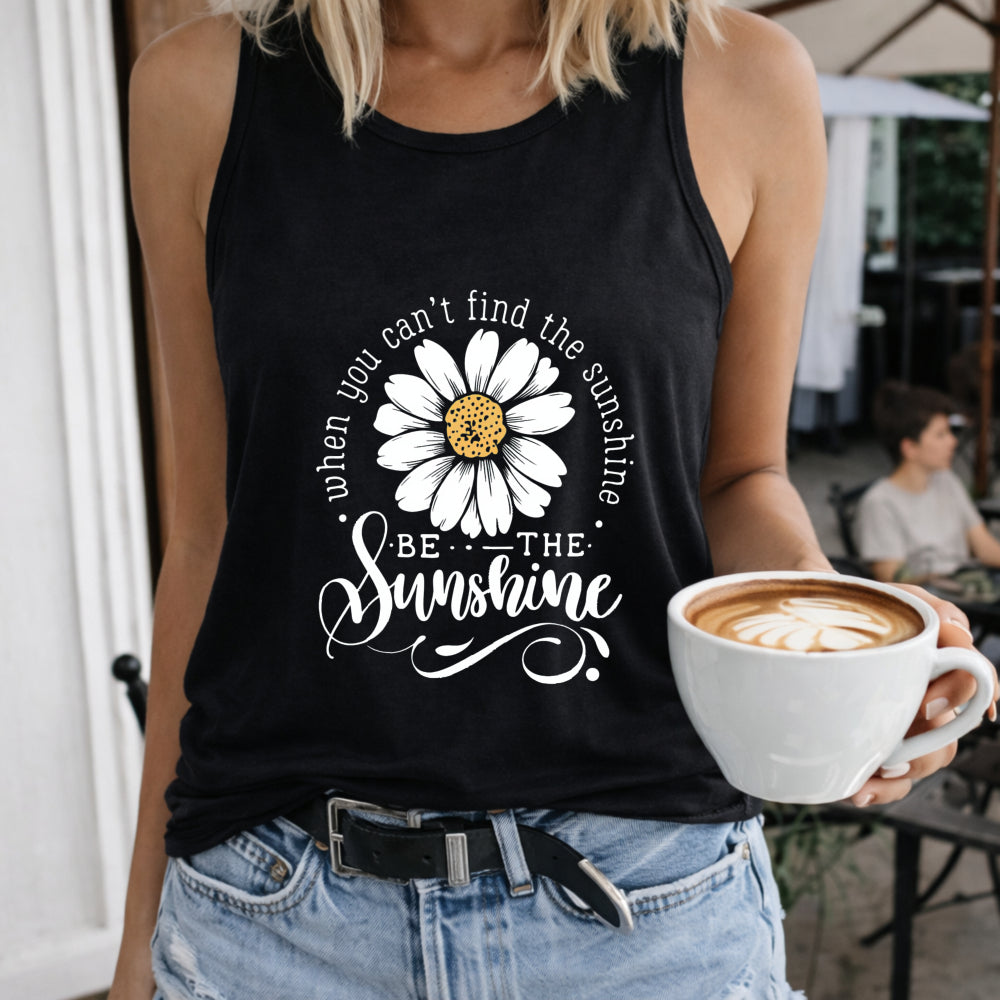 Be the Sunshine Daisy Women's Tank Top