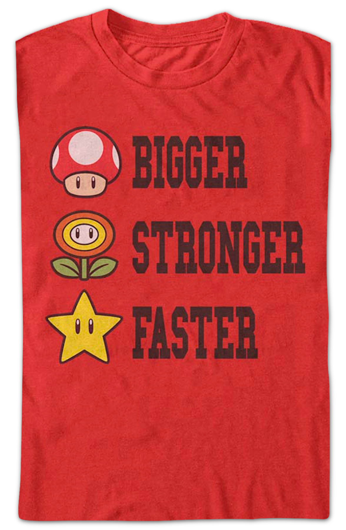 Bigger Stronger Faster Super Mario Bros. T-Shirt product image 2