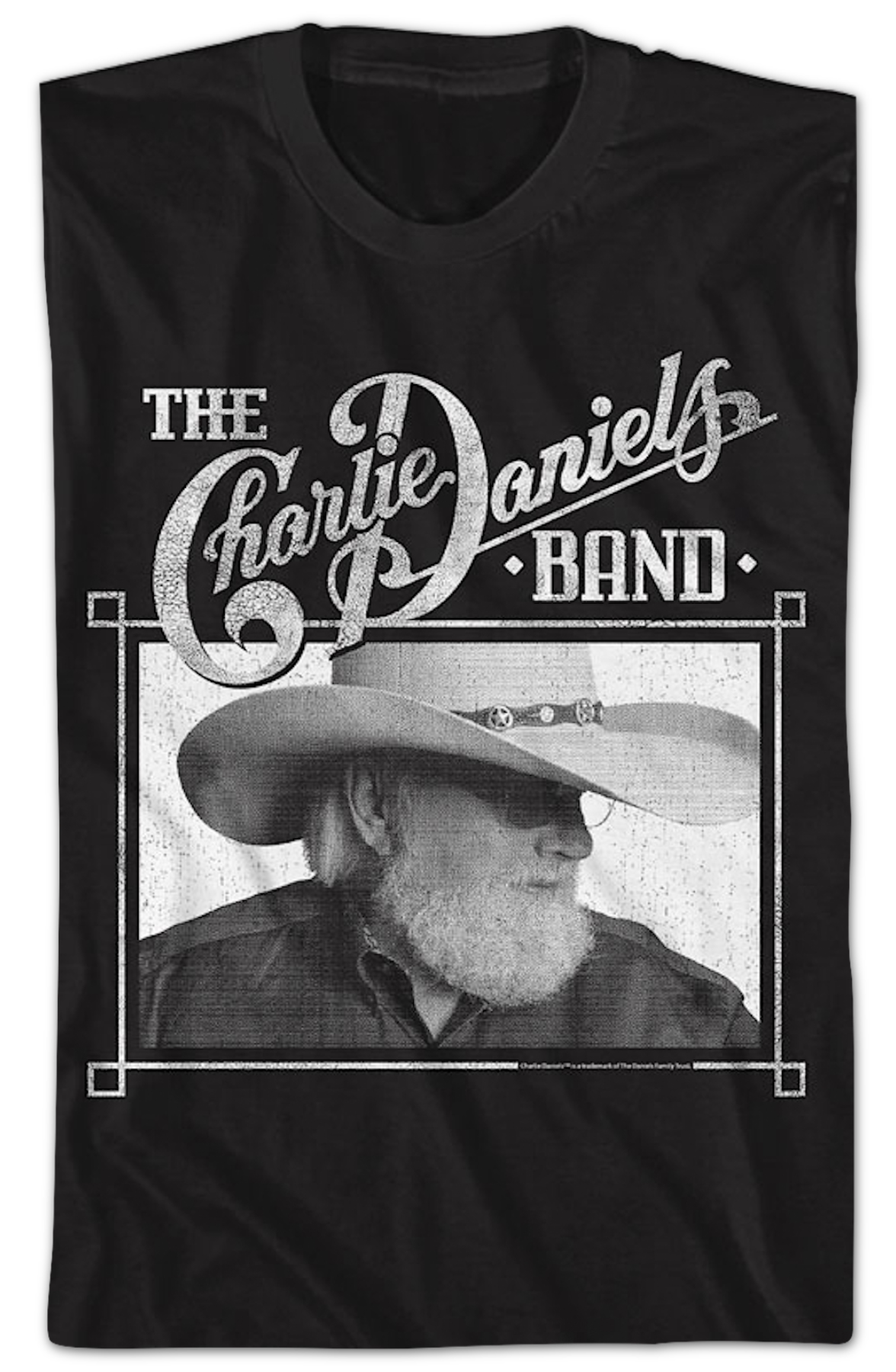 Black And White Photo Charlie Daniels Band T-Shirt product image 2