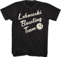 Black Lebowski Bowling Team T-Shirt product image 1