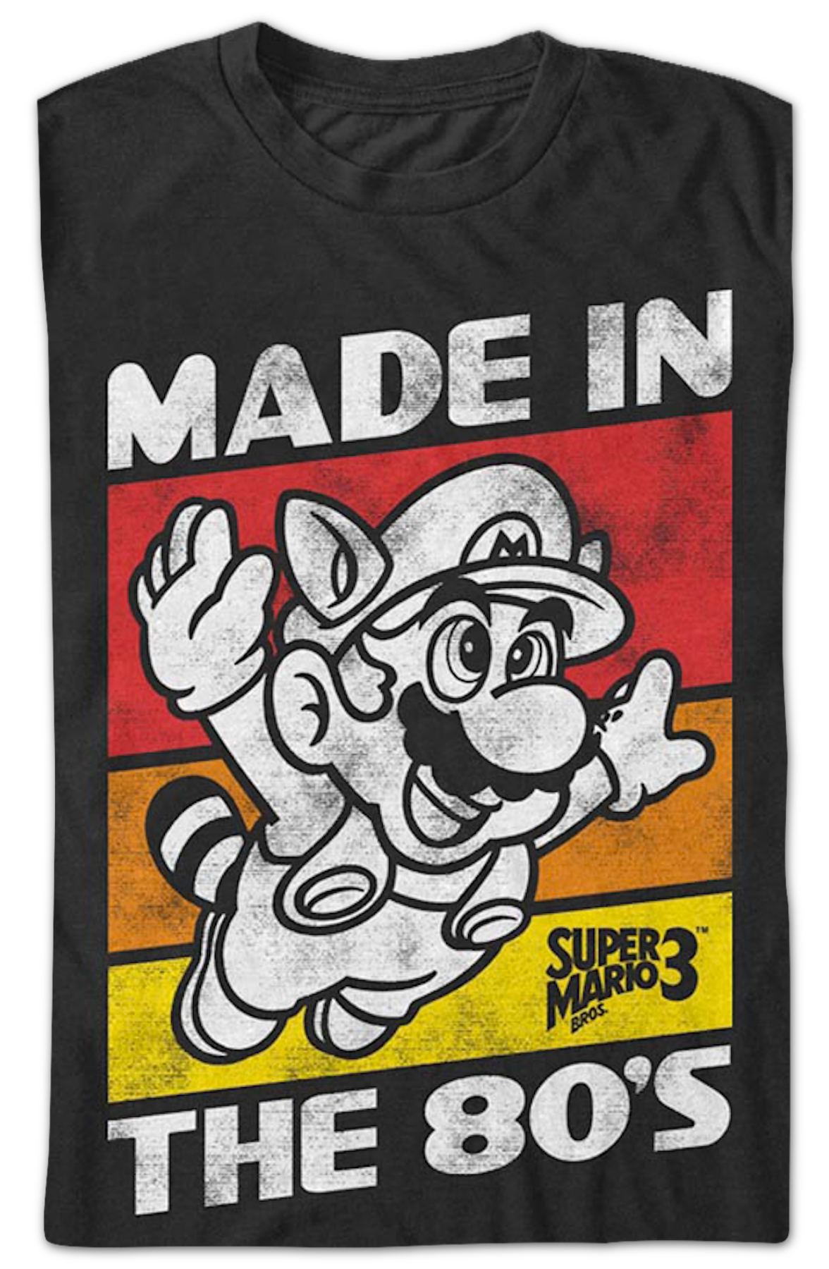 Black Made In The 80's Super Mario Bros. T-Shirt product image 2