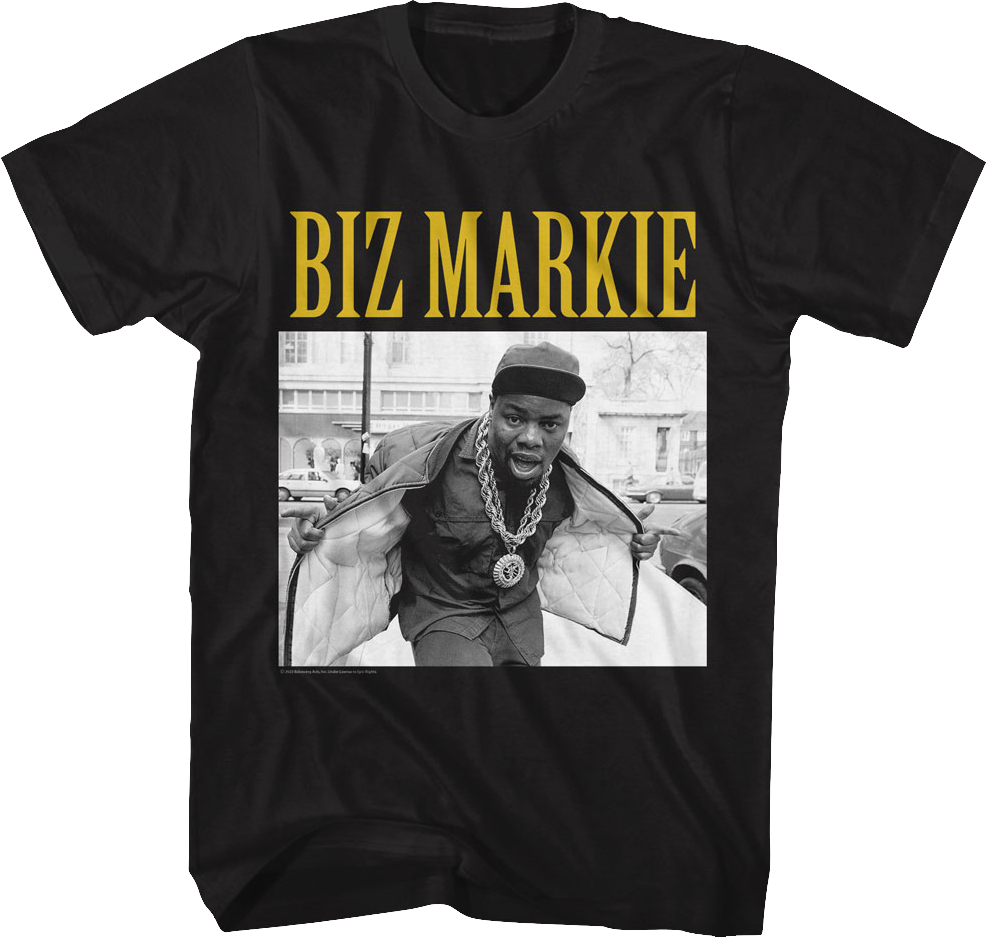 Black Photo Biz Markie T-Shirt product image 1