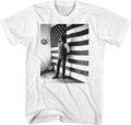 Black & White American Flag Jerry Garcia T-Shirt product image 1